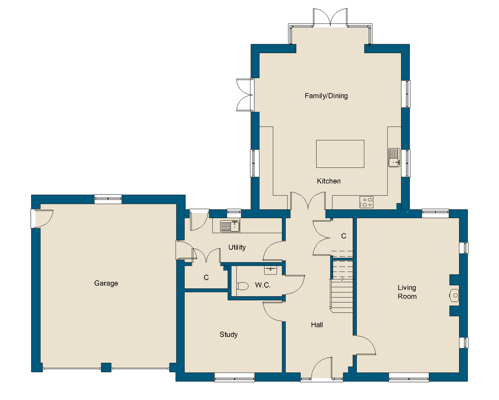 Applewood Harwell Plot 2 Ground Floor