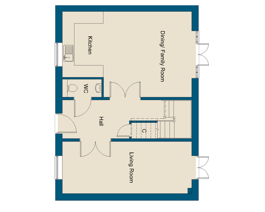 Ardington Plot 5 Ground Floor