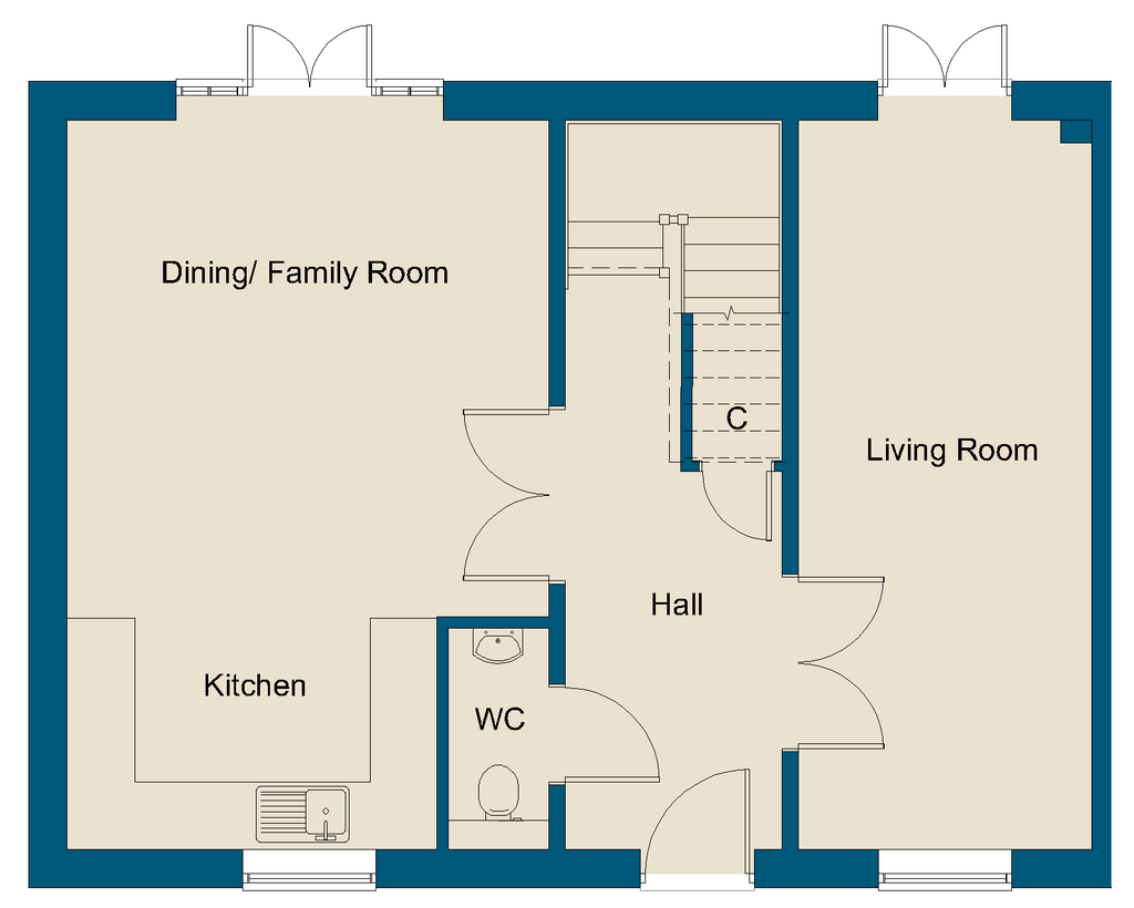 Ardington Plot 7 Ground Floor