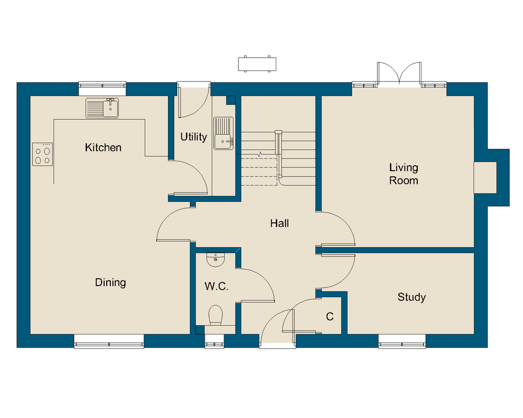 Plot 9 Ground Floor