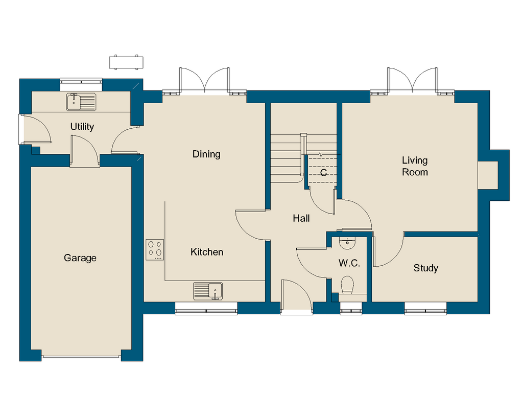 Plot 14 Ground Floor