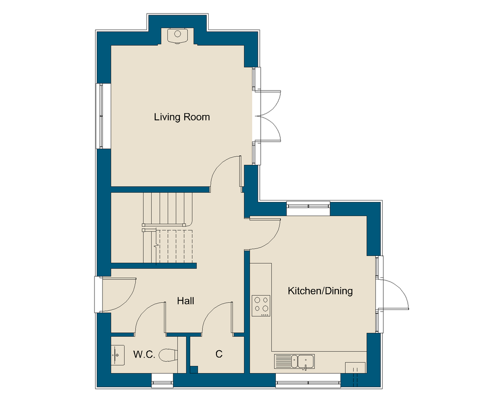 Plot 1 Yew Tree Court Kingston Bagpuize Ground Floor