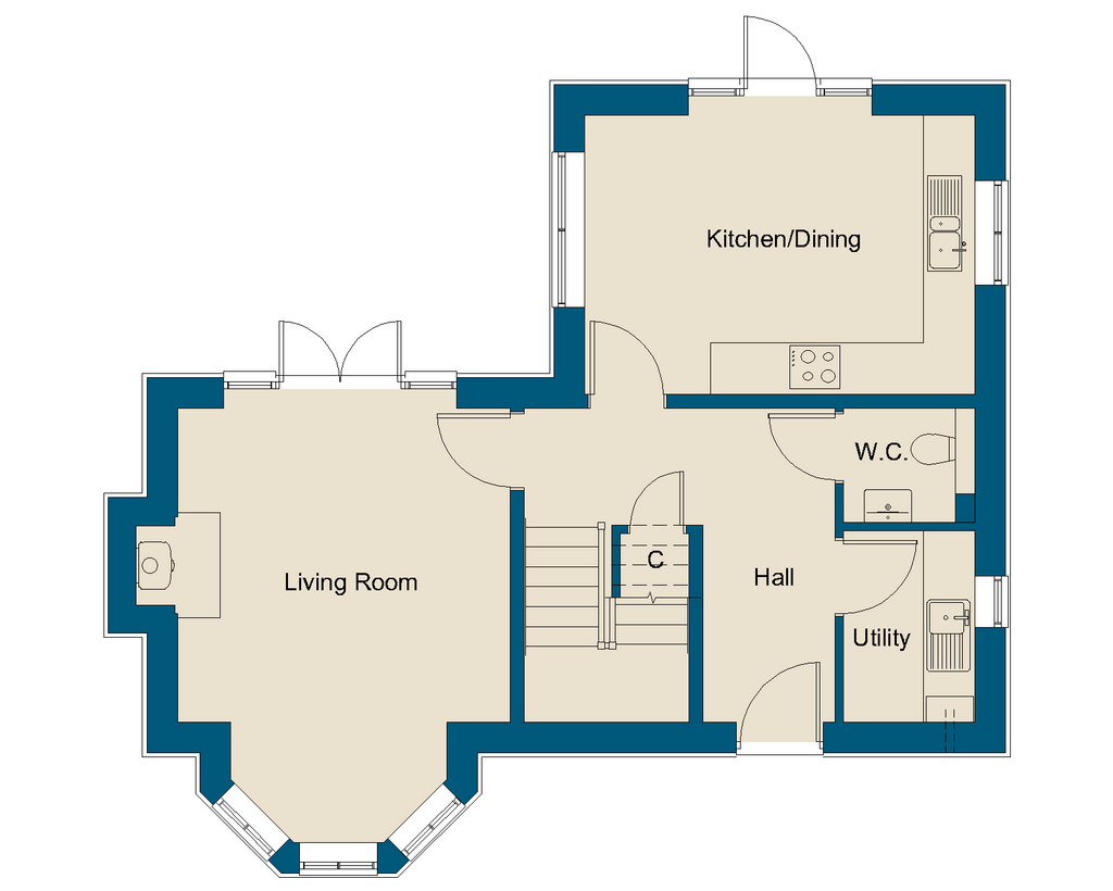 Plot 2 Yew Tree Court Kingston Bagpuize Ground Floor