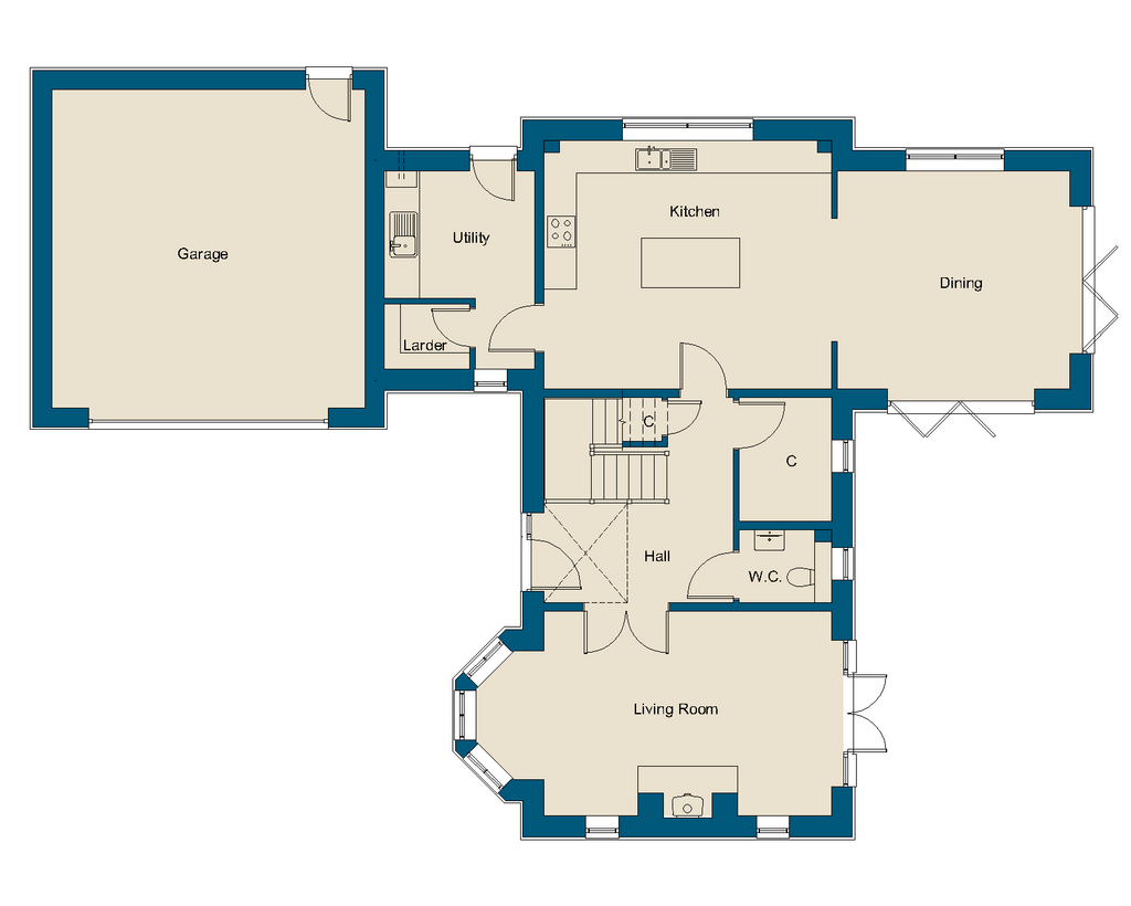 Plot 3 Yew Tree Court Kingston Bagpuize Ground Floor