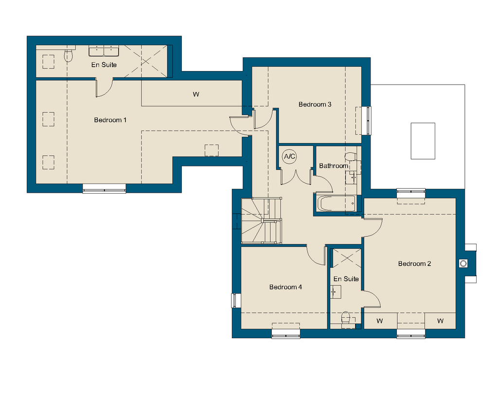 Plot 4 Yew Tree Court Kingston Bagpuize First Floor