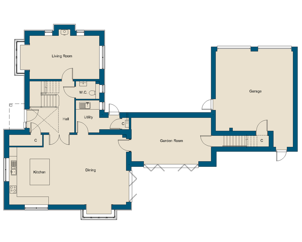 Plot 5 Yew Tree Court Kingston Bagpuize Ground Floor