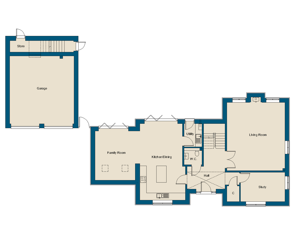 Plot 8 Yew Tree Court Kingston Bagpuize Ground Floor