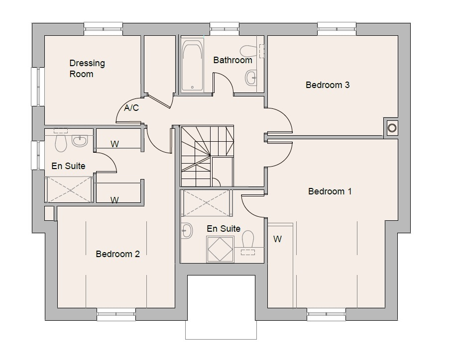 Churchill Floor Plan P1 Ff