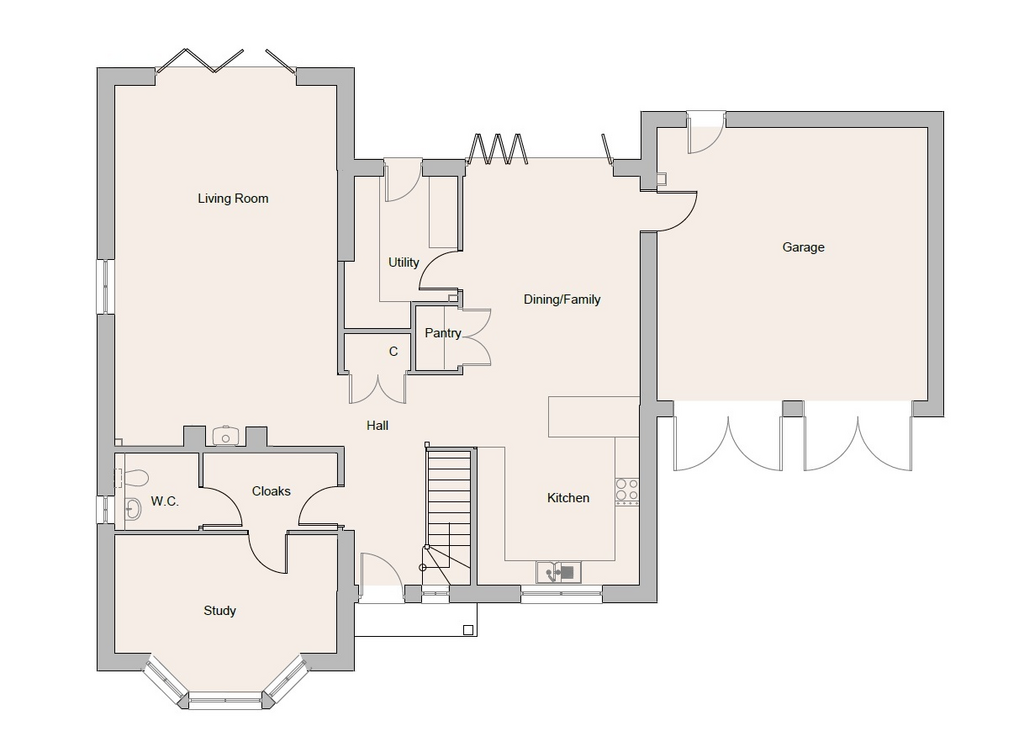 Churchill Floor Plan P2 Gf