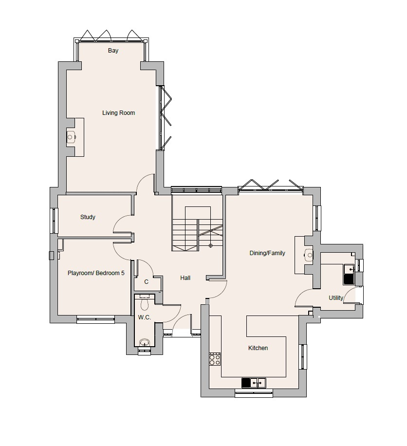 Churchill Floor Plan P4 Gf