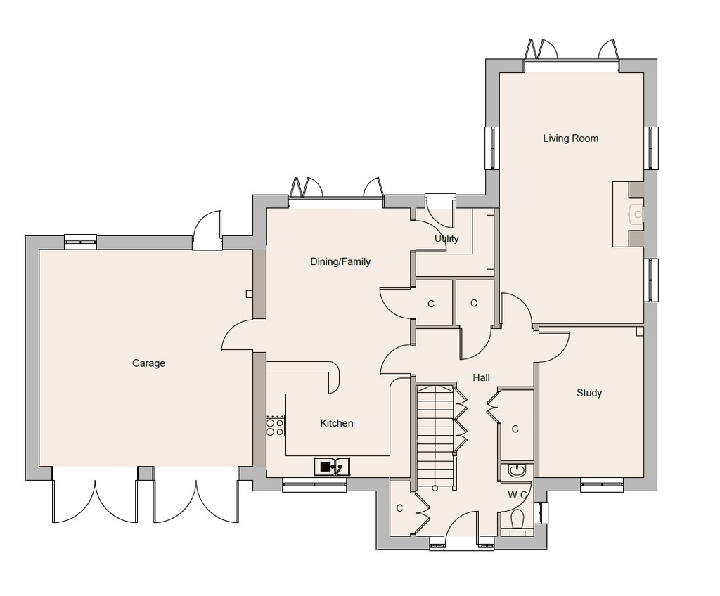 Churchill Floor Plan P5 Gf