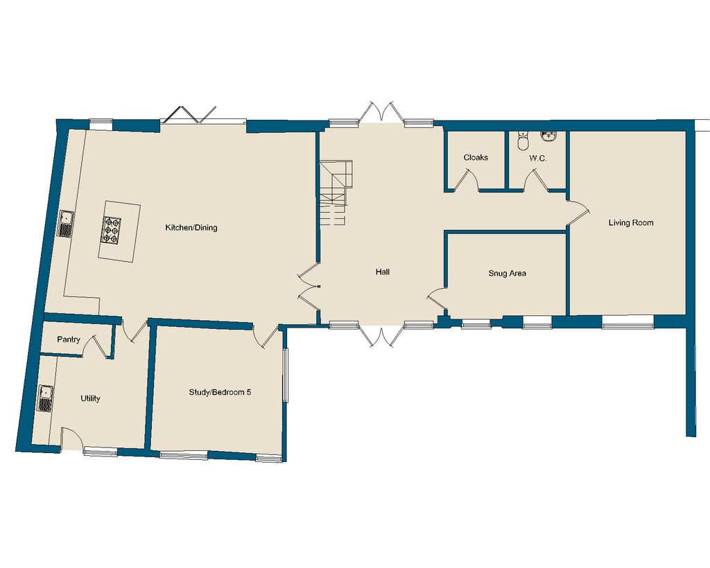 Watcombe Manor Plot 1 Gf